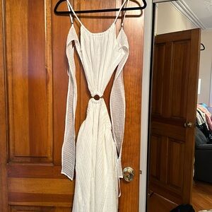 Lulus white dress NWT